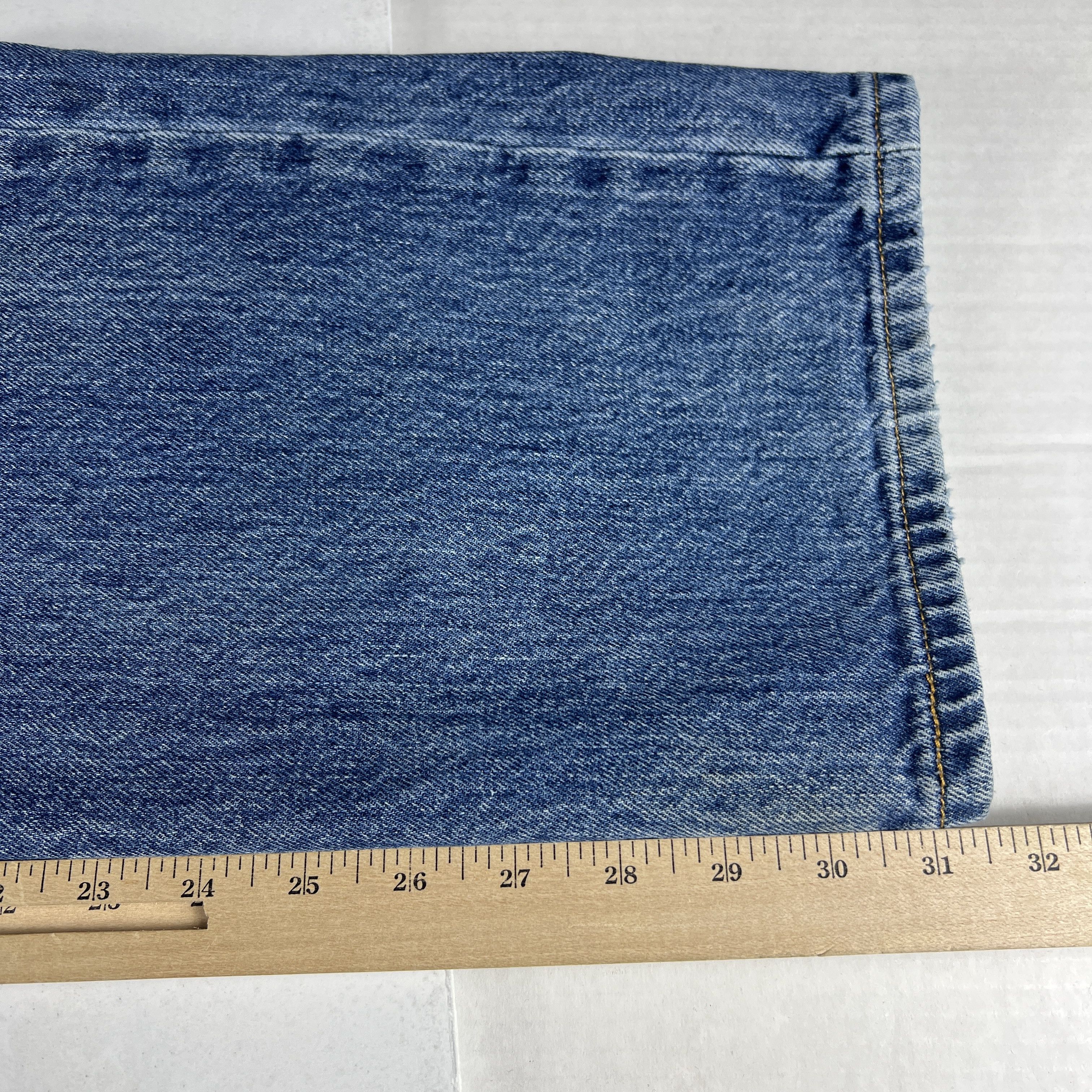 Levi's × Vintage Y2K Levi's Jeans 501 XX Straight Blue Faded Cotton Denim Size US 36 / EU 52 - 20 Thumbnail