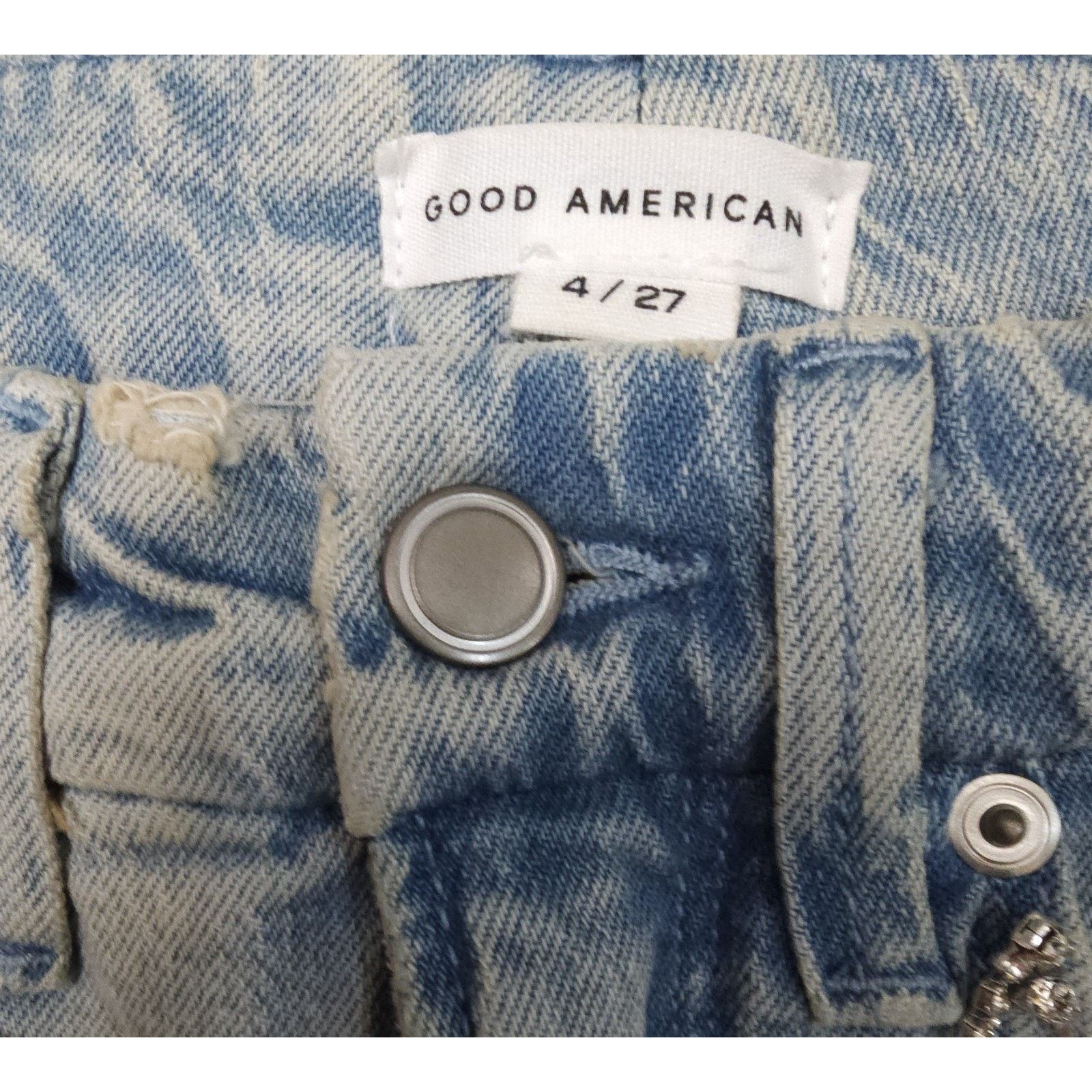 Good American Good ‘90s Straight Jeans Size 4/27