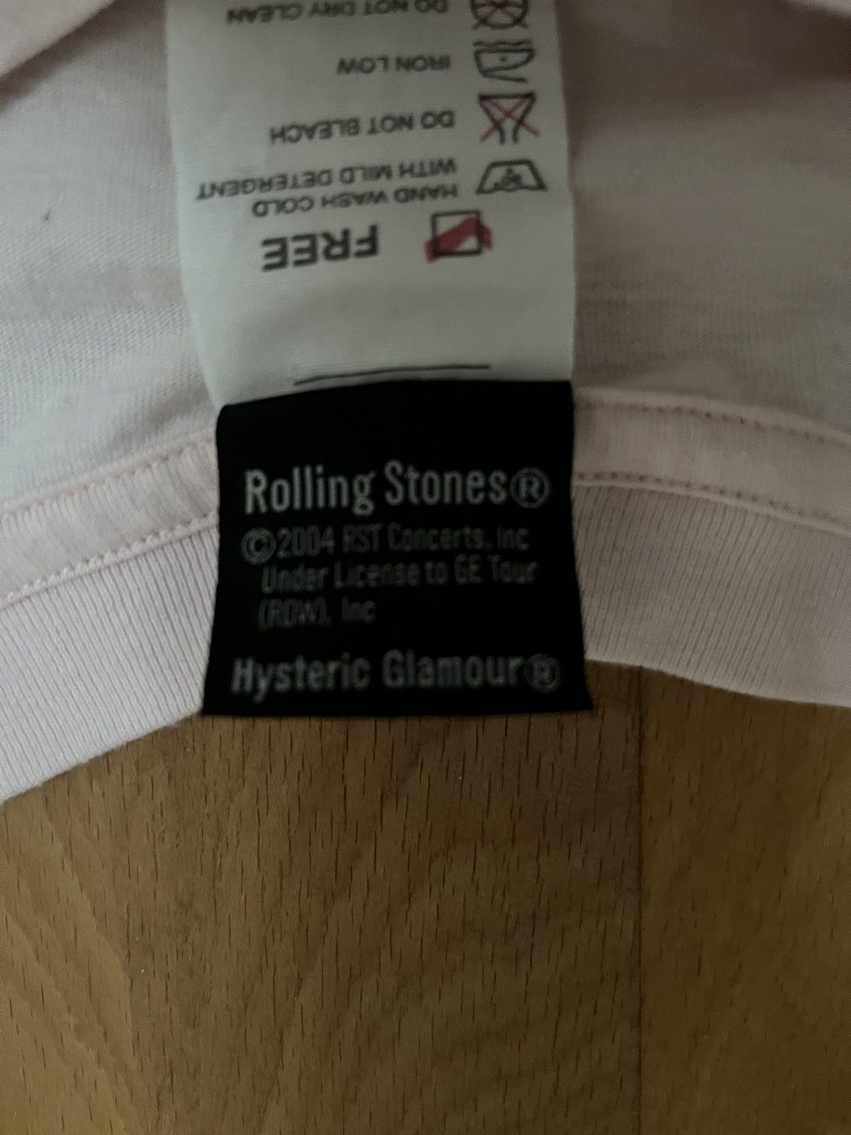 Hysteric Glamour × The Rolling Stones Vintage 2004 Hysteric Glamour x Rolling Stones tee Size US S / EU 44-46 / 1 - 3 Thumbnail