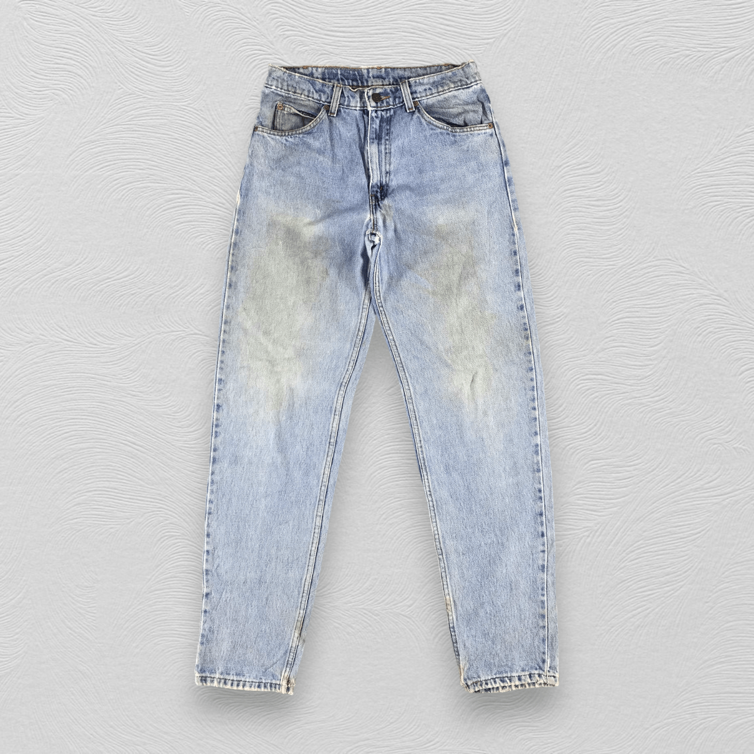 Levi's Vintage Levi's 550 Jeans Distress Orange Tab Denim KJ897 Size US 31 - 1 Thumbnail