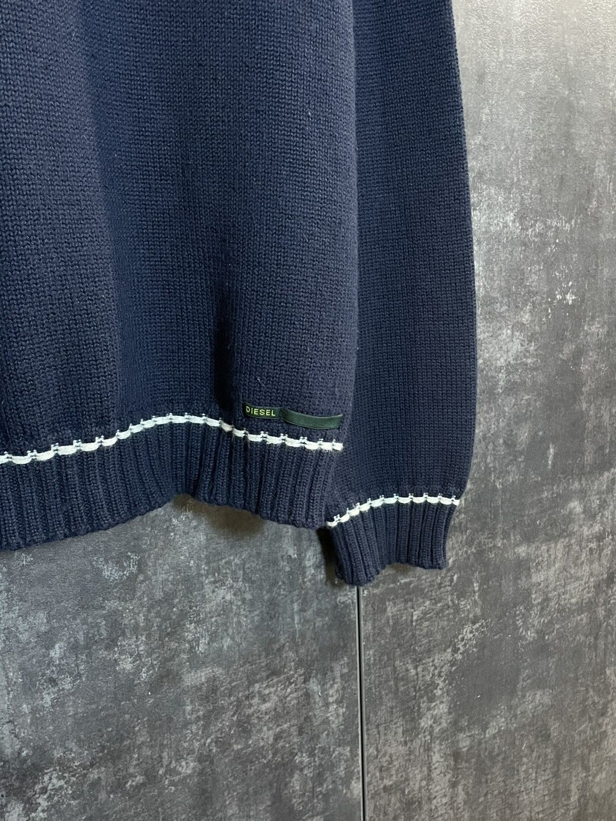 Diesel Vintage Diesel Logo Knit Sweater Jumper Crewneck ysl ralph Size US L / EU 52-54 / 3 - 5 Thumbnail