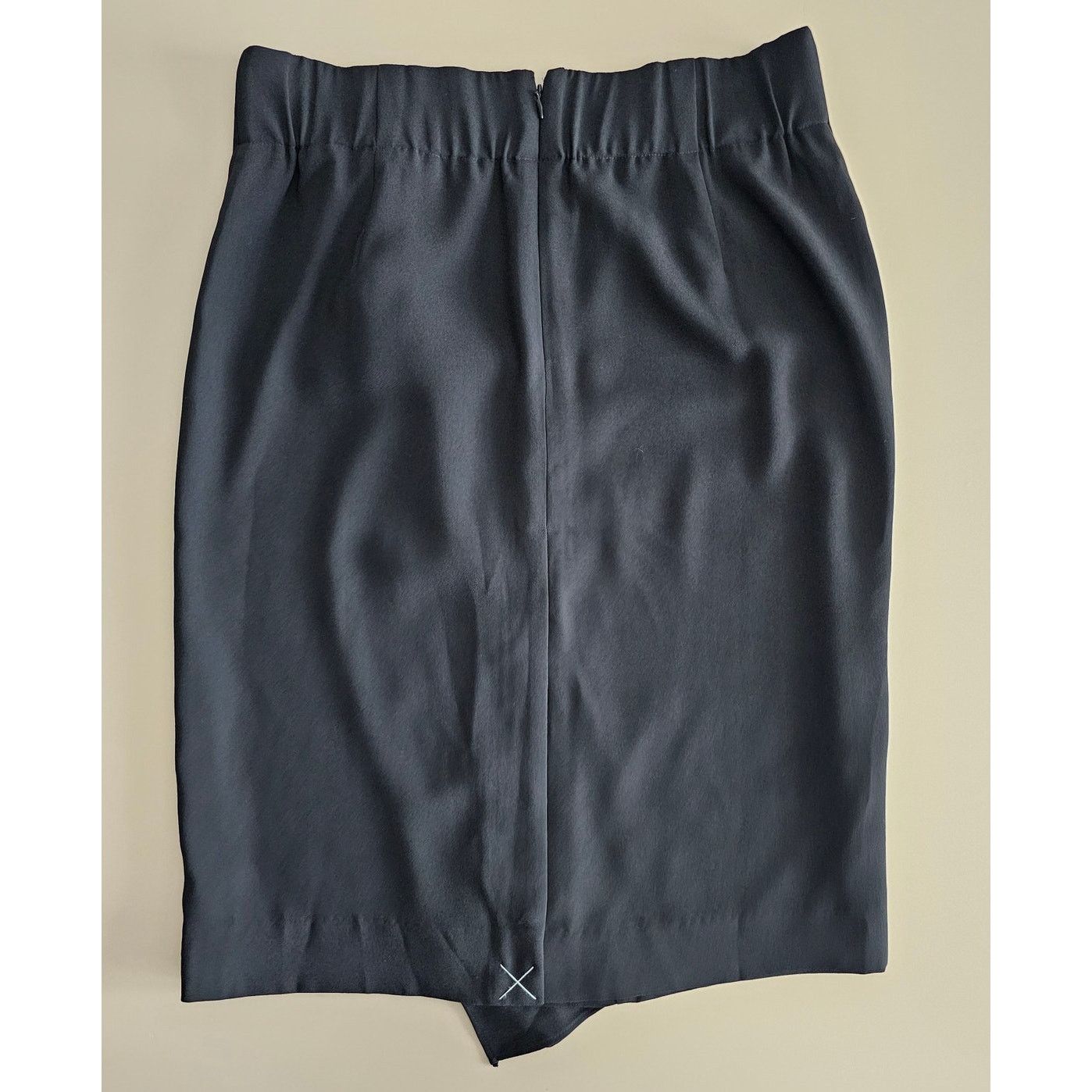 J.Crew NWT J. CREW Black Ruffle Pencil Skirt No. 3 365 Crepe 8 Size 30" / US 8 / IT 44 - 5 Thumbnail