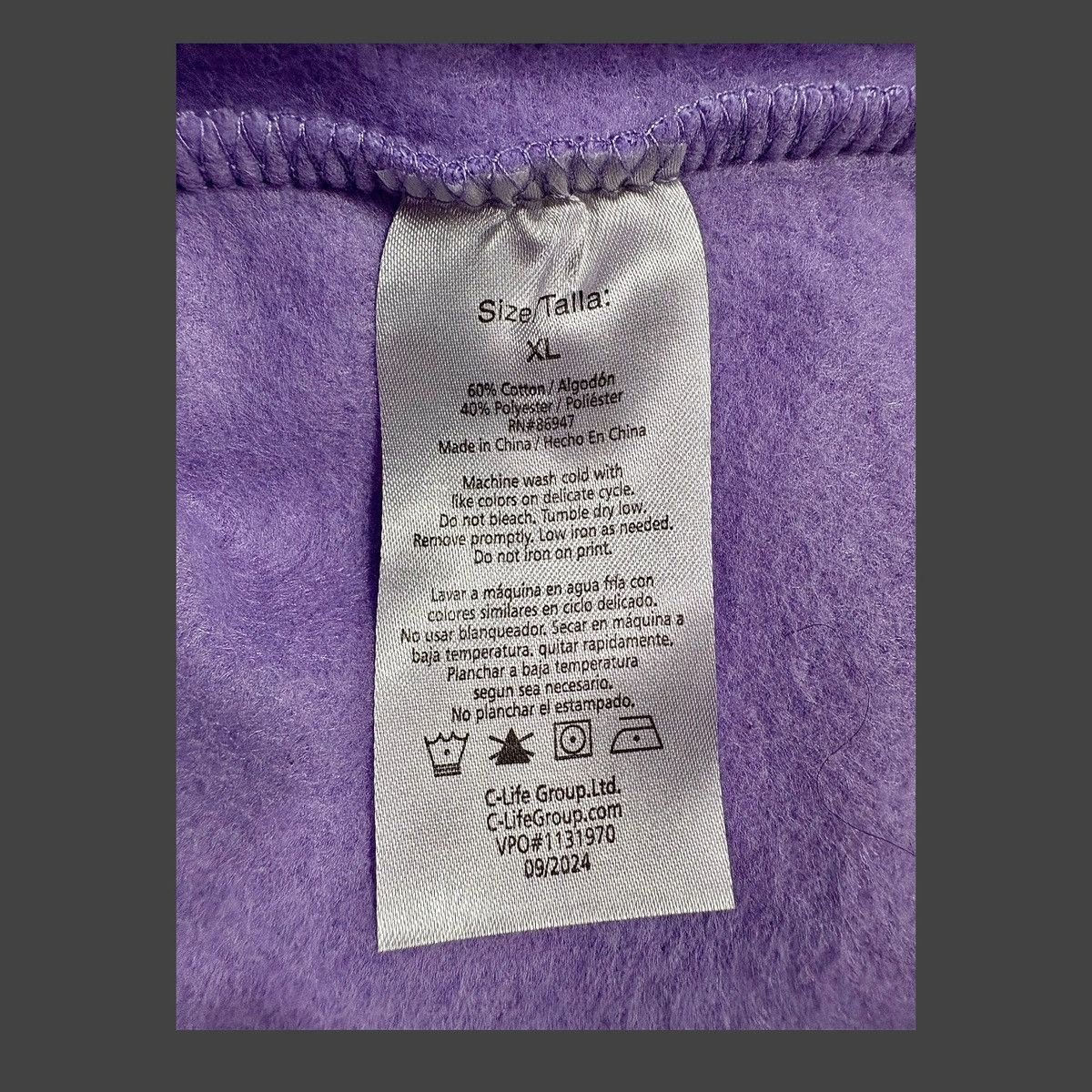 Marvel Comics Marvel Spider-Man Light Purple Long Graphic Sweatshirt Sz XL Size US XL / EU 56 / 4 - 11 Thumbnail