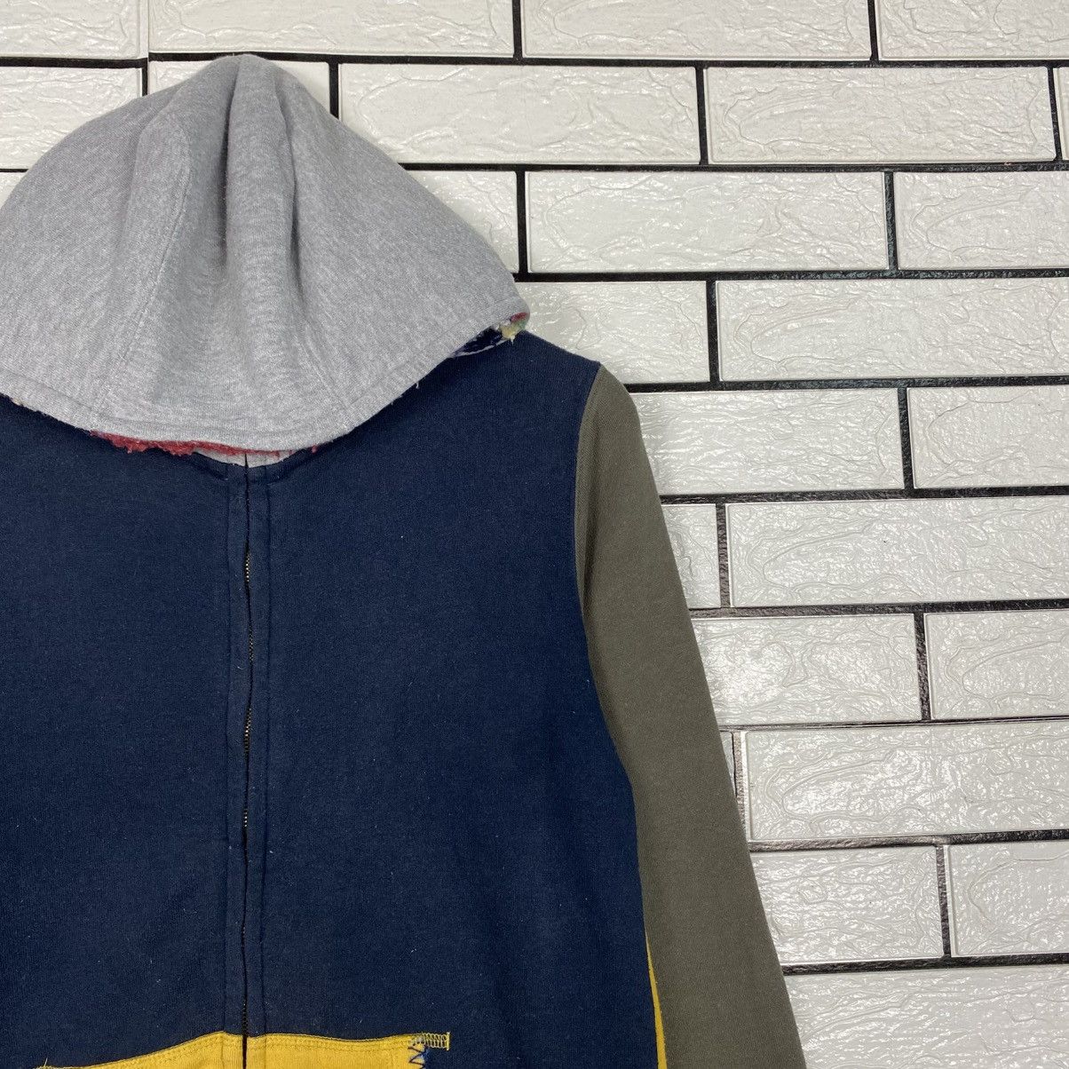 Japanese Brand 📌Multi Color Zipper Hoodie Power To The People Size US M / EU 48-50 / 2 - 7 Thumbnail