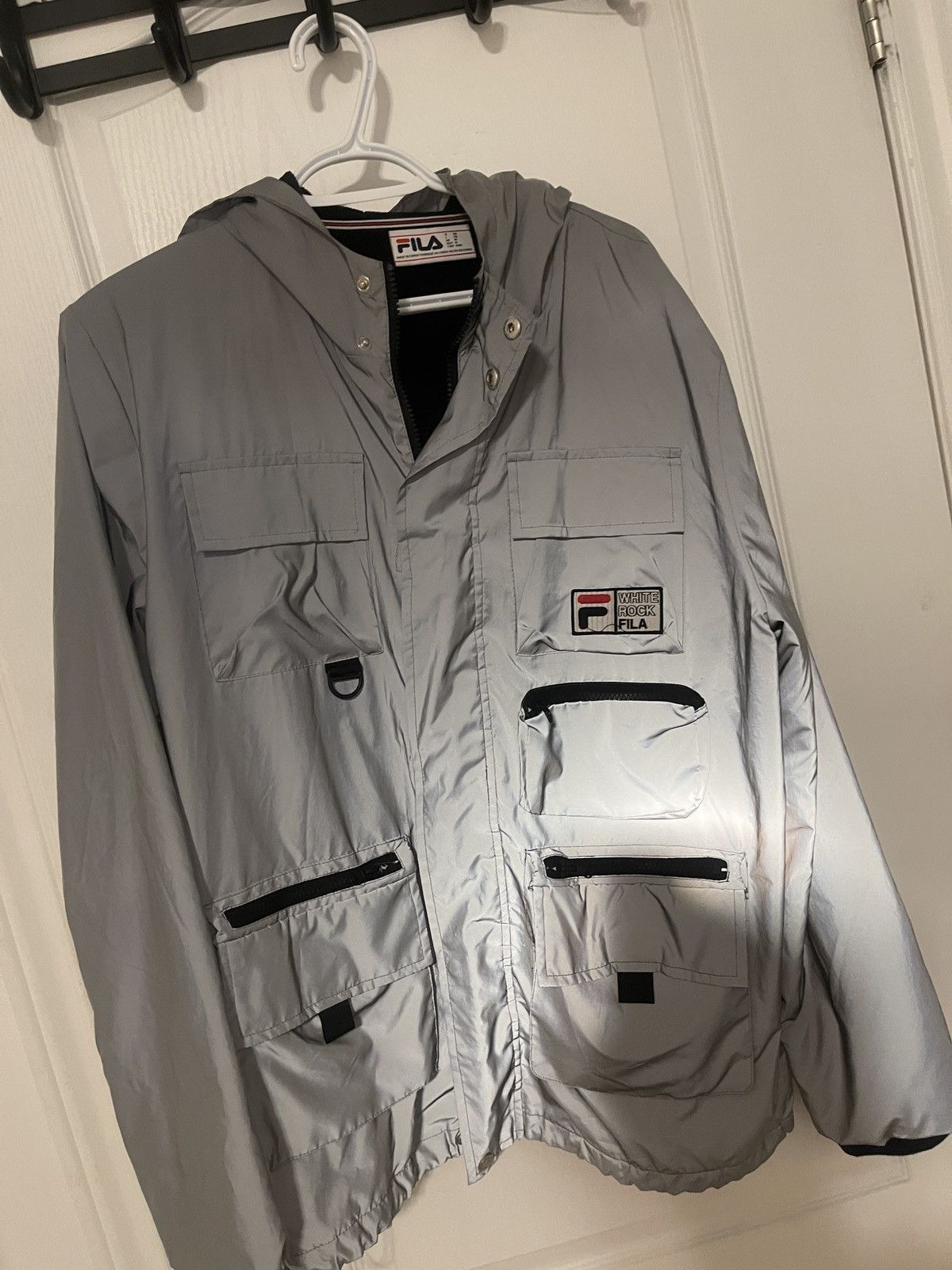 Fila Fila Reflective Rain Cargo Jacket Medium Size US M / EU 48-50 / 2 - 6 Thumbnail