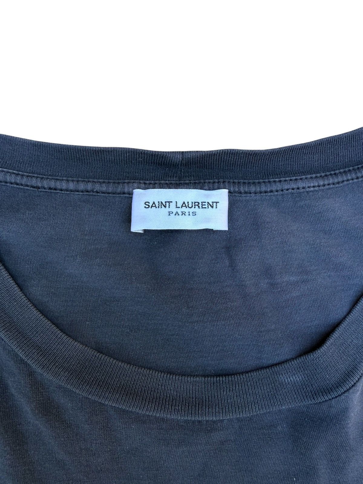 Saint Laurent Paris Saint Laurent blood tooth t shirt Size US L / EU 52-54 / 3 - 4 Thumbnail