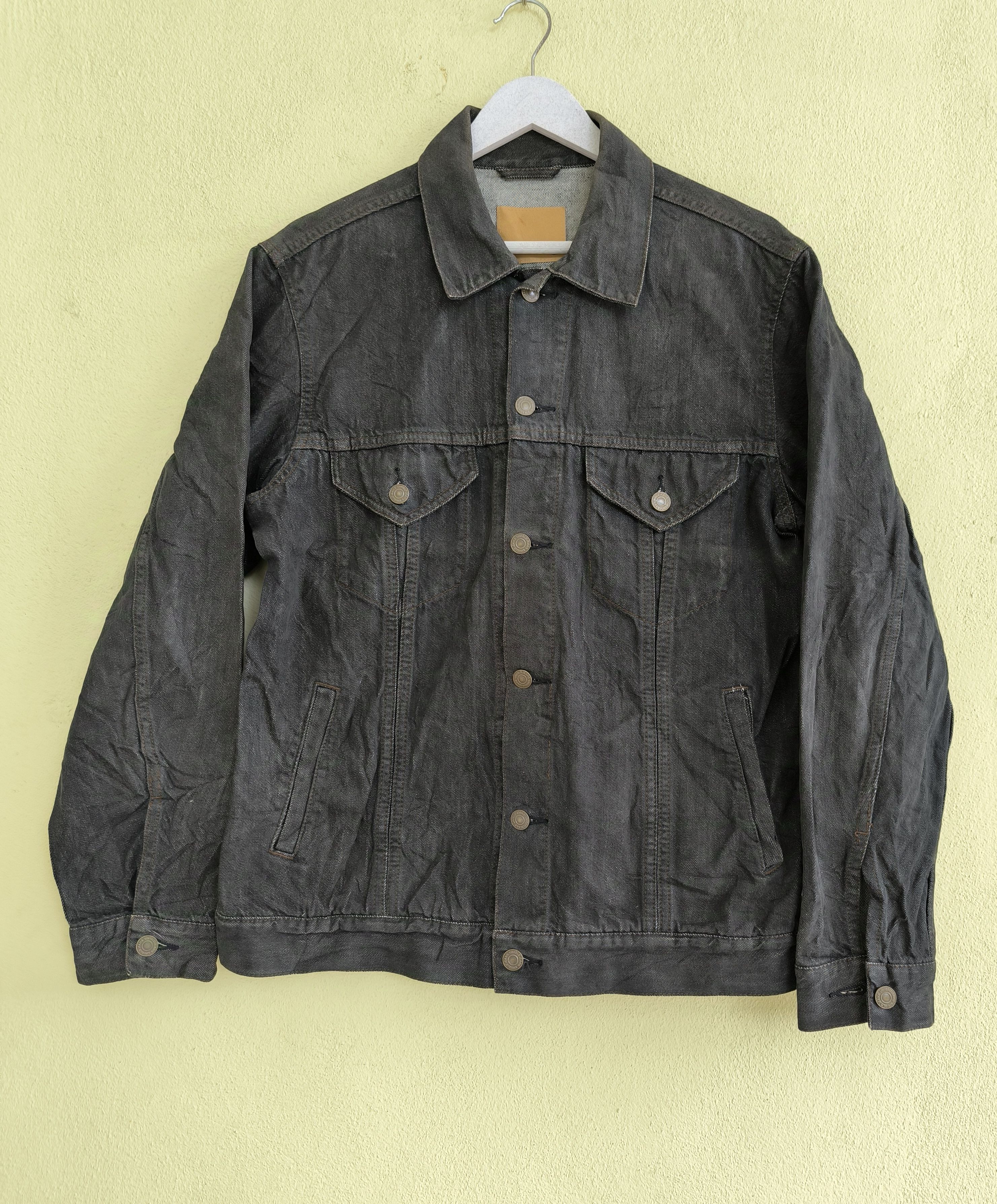 Uniqlo UNIQLO trucker denim jacket Size US M / EU 48-50 / 2 - 1 Thumbnail