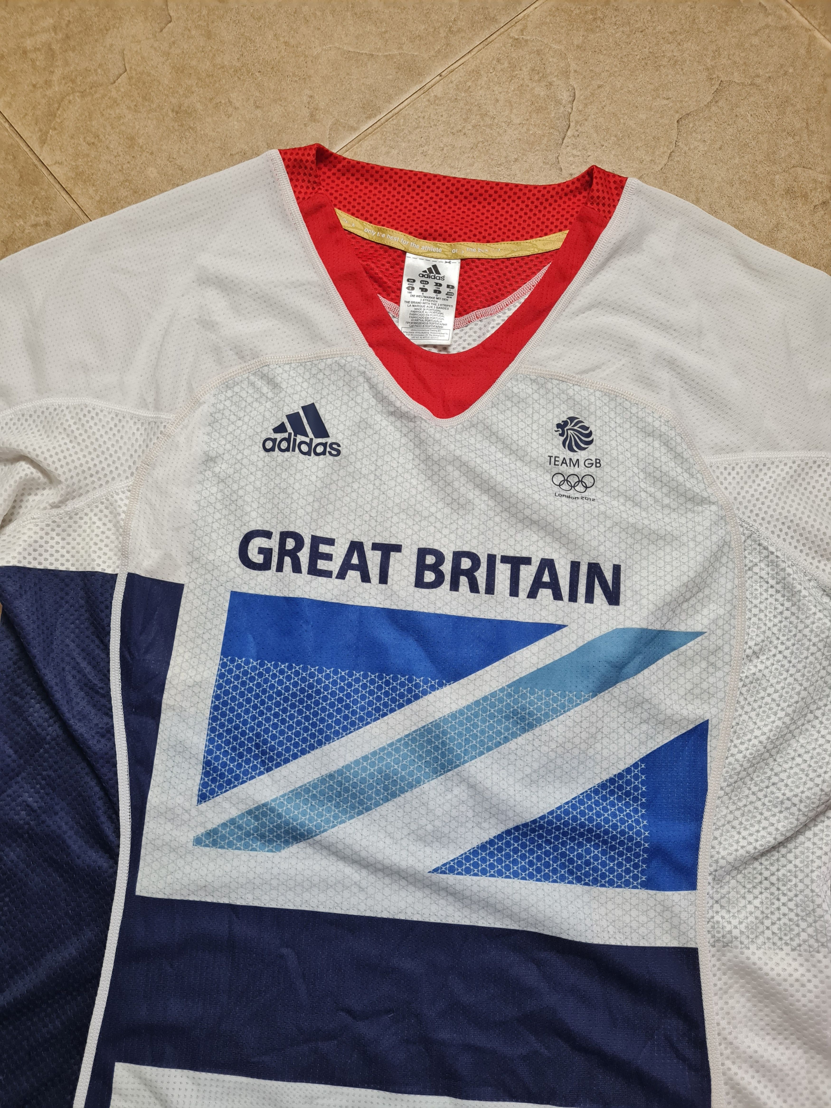 Adidas Adidas Great Britain 2012 Olympic Shirt Team GB Size US M / EU 48-50 / 2 - 3 Thumbnail