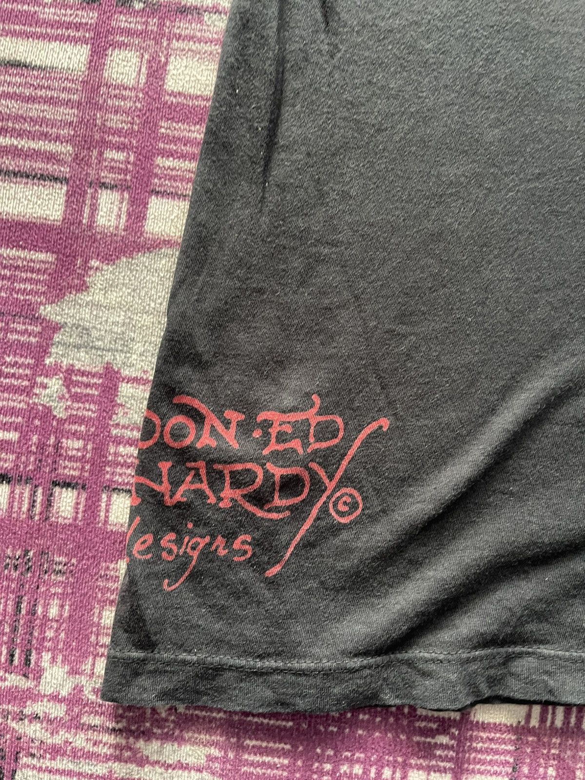 Ed Hardy VINTAGE ED HARDY BY CHRISTIAN AUDIGIER TEE VERY RARE Size US L / EU 52-54 / 3 - 10 Thumbnail
