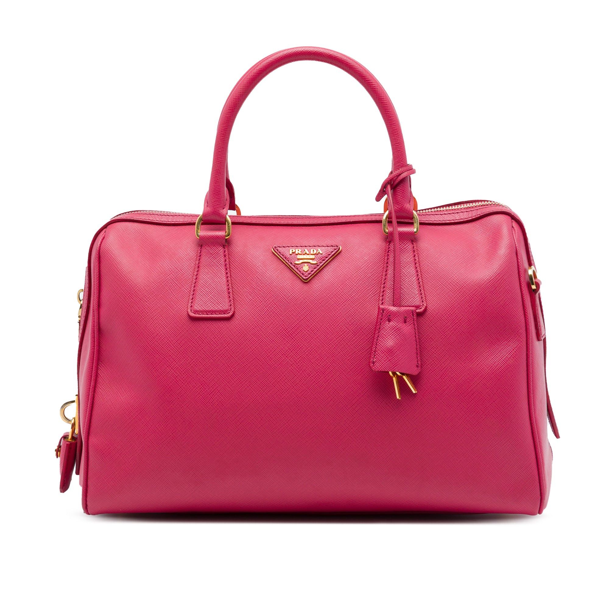Prada Saffiano Lux Convertible Bowler Bag Size ONE SIZE - 1 Thumbnail