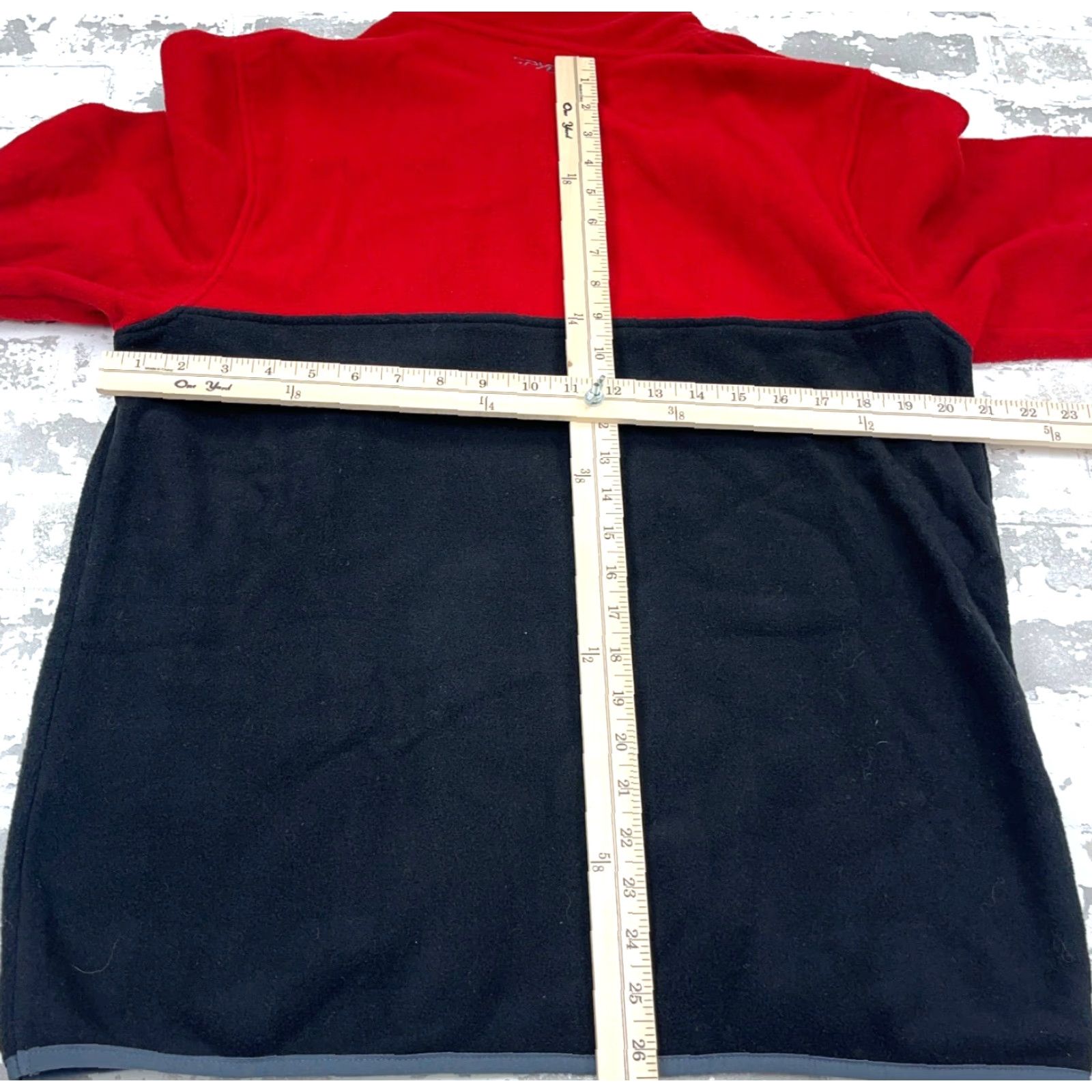 Spyder Spyder Sweater Men Large Red Black Fleece Pullover Colorblock Mock Neck Winter Casual Adventure Sweatshirt Shirt? Size US L / EU 52-54 / 3 - 7 Thumbnail