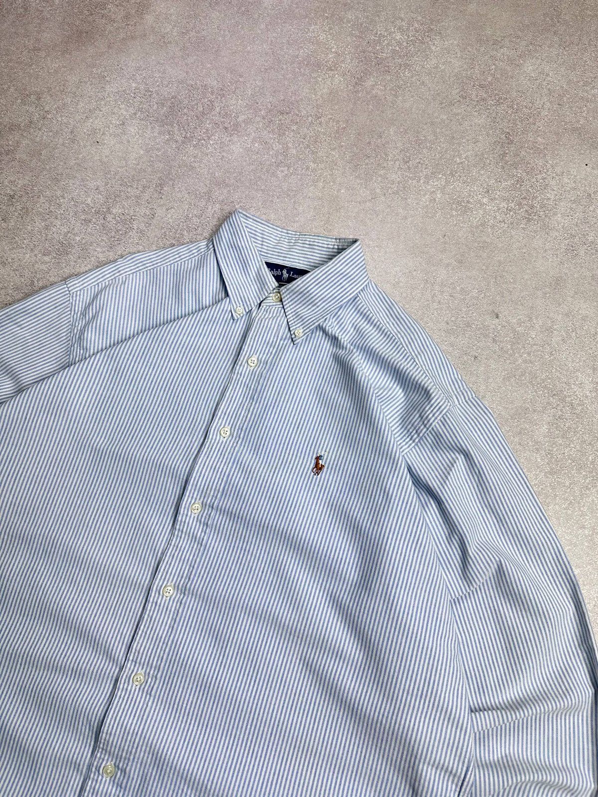 Polo Ralph Lauren Vintage Polo Ralph Lauren Y2K Button Shirt L Size US L / EU 52-54 / 3 - 2 Thumbnail