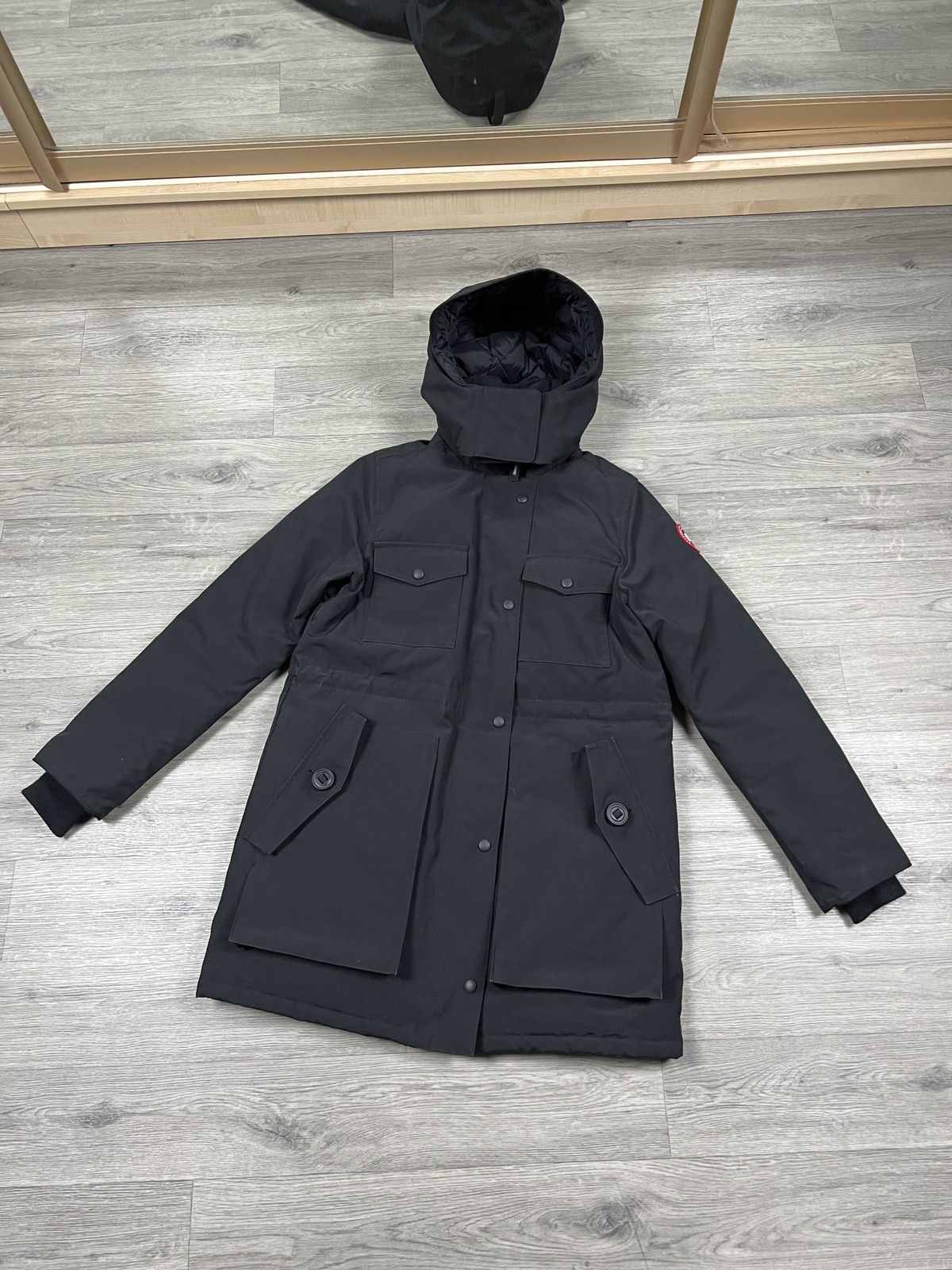 Canada Goose Women's CANADA GOOSE Gabriola Parka Black Down Puffer Jacket Size S / US 4 / IT 40 - 1 Thumbnail