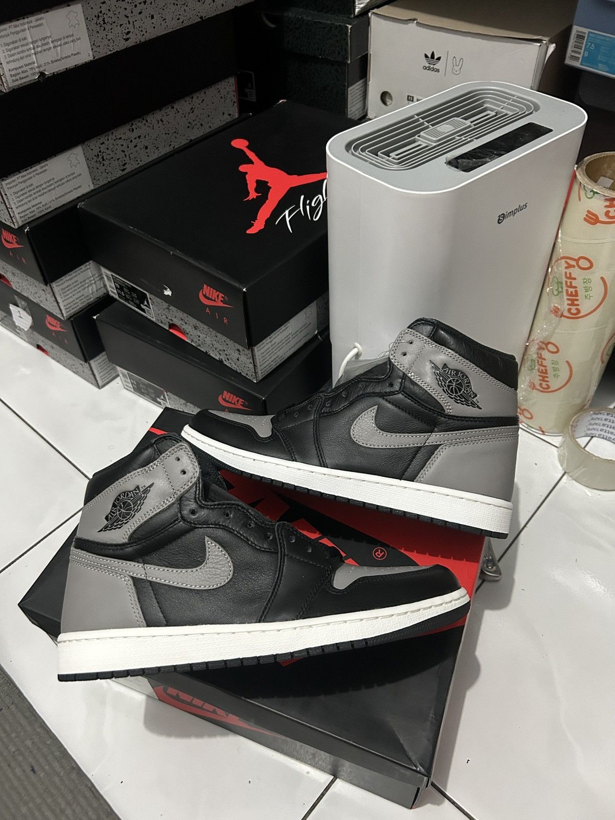 Jordan Brand nike air jordan 1 high shadow 2018 Size US 10 / EU 43 - 1 Thumbnail