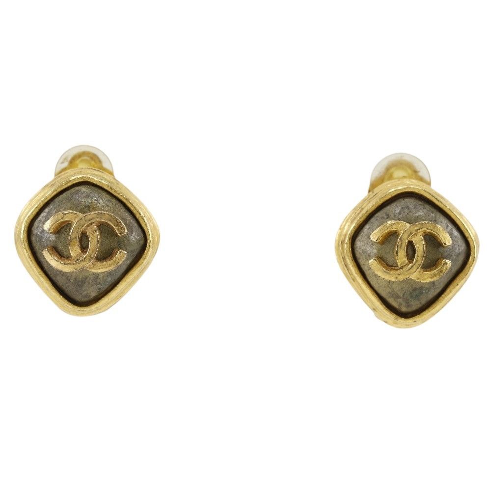 Chanel Chanel Chanel Coco Mark Earrings Metal Earrings Size ONE SIZE - 1 Thumbnail