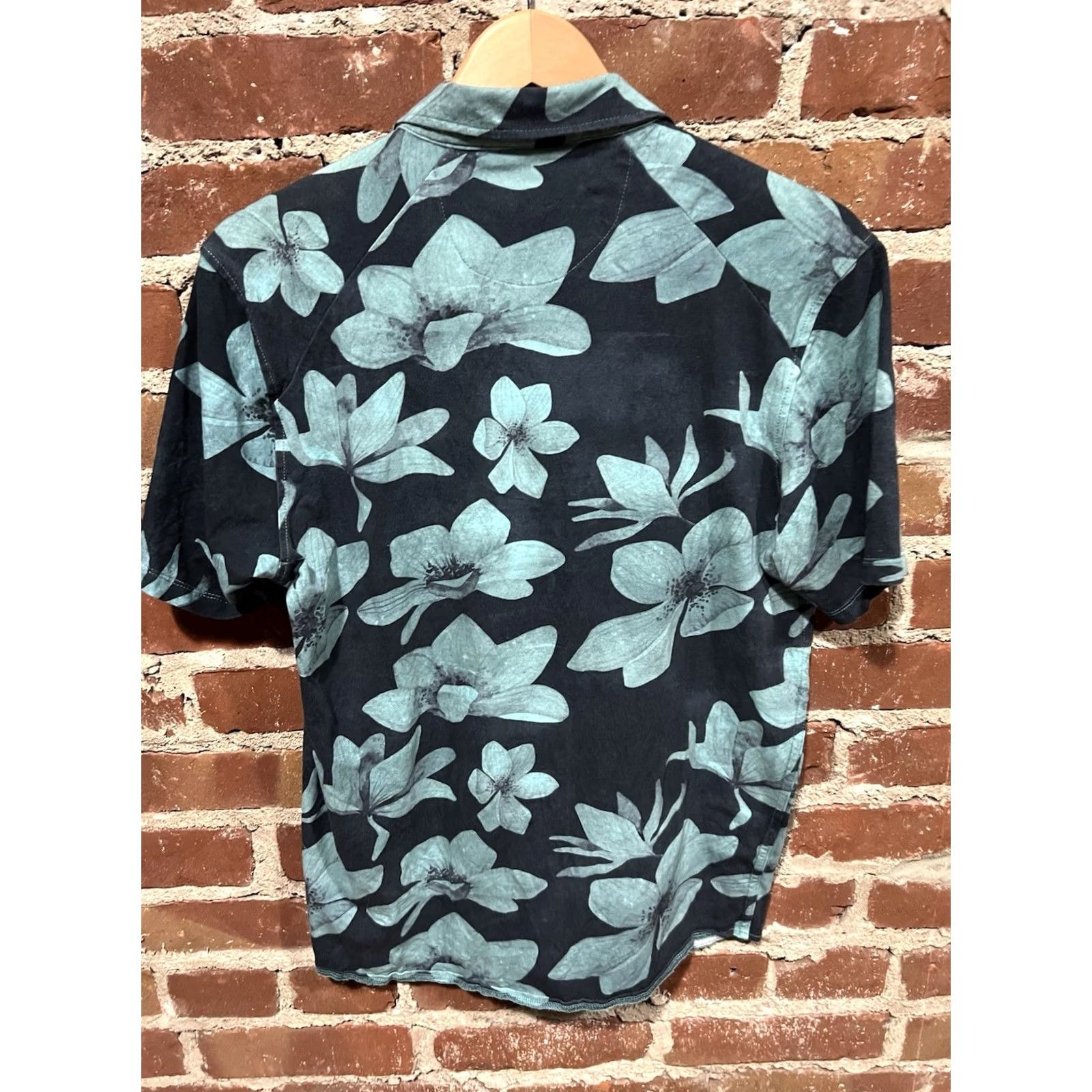 Vintage JEFF Shirt Mens Medium Premium Floral Green Short Sleeve Button Up Size US M / EU 48-50 / 2 - 3 Thumbnail