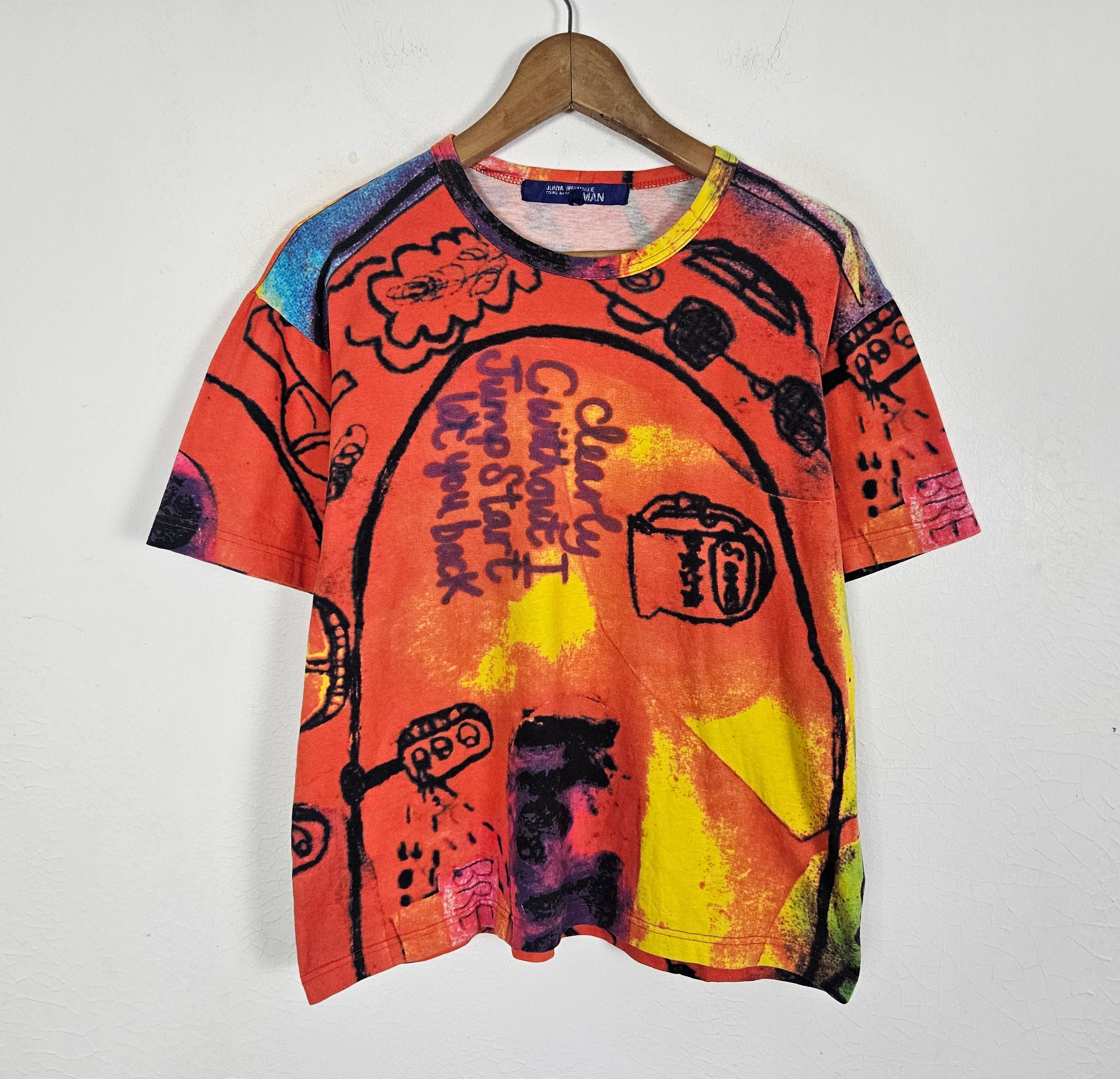 Comme des Garcons × Junya Watanabe Comme des Garcons Junya Watanabe art shirt Size US S / EU 44-46 / 1 - 3 Thumbnail