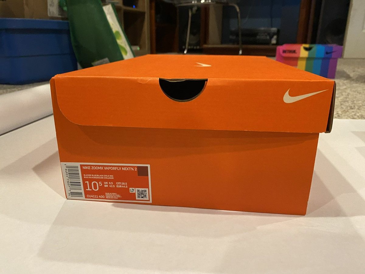 Nike Nike Zoom Vaporfly Next % 2 “Ice Blue” Size 10.5 DS Size US 10.5 / EU 43-44 - 10 Thumbnail