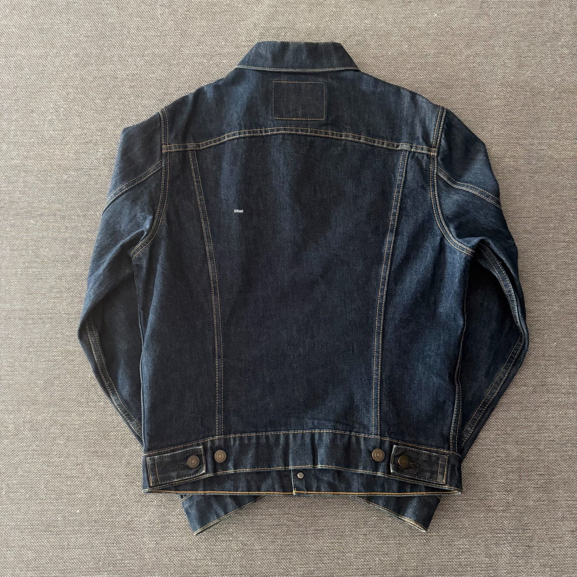 Levi's Vintage Clothing Levi's LVC70505 Raw Denim Jacket Size US XXS / EU 40 - 1 Thumbnail