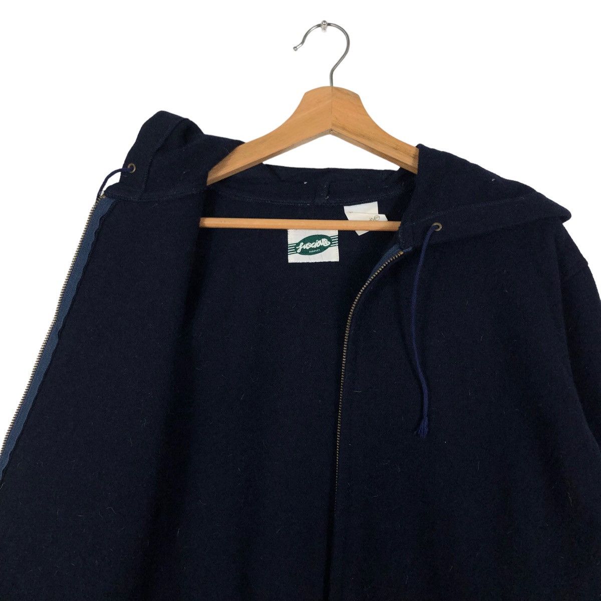 Blue Blue Japan 🔥90’s Wool Jacket Hoodie Jusciaus Inspire Blue Blue Japan Size US M / EU 48-50 / 2 - 10 Thumbnail