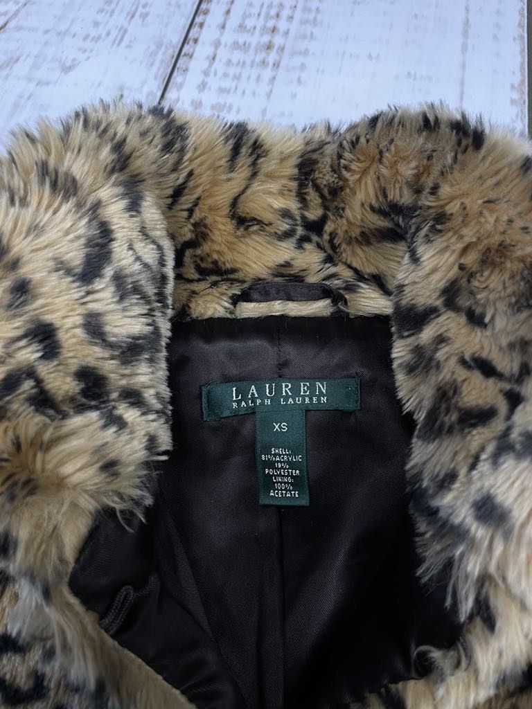 Ralph Lauren Ralph Lauren Fur Jacket Leopard Print Avant Garde Size S / US 4 / IT 40 - 4 Thumbnail