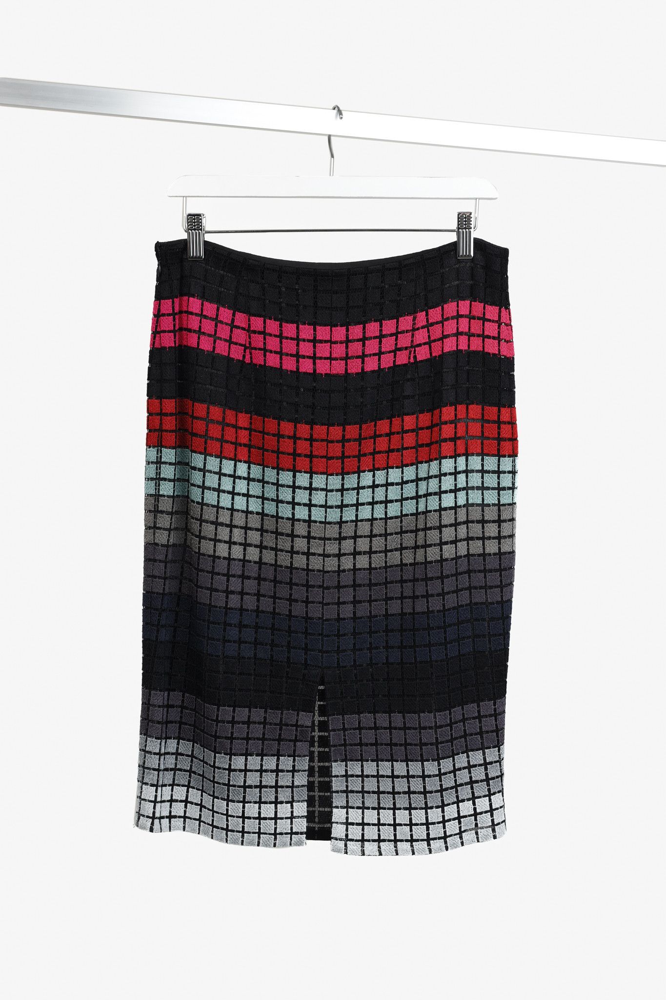 Other Marco De Vincenzo Multicolor Block Pattern Skirt Size 30" / US 8 / IT 44 - 2 Thumbnail