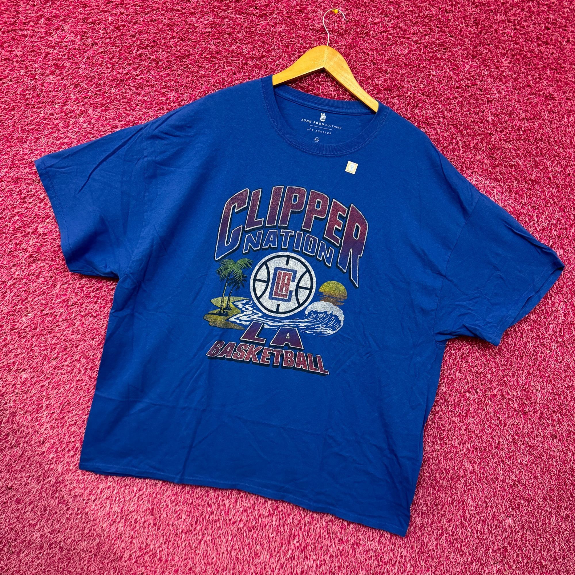 NBA Clipper Nation LA Basketall West Coast NBA T-shirt Size 2XL Size US XXL / EU 58 / 5 - 3 Thumbnail