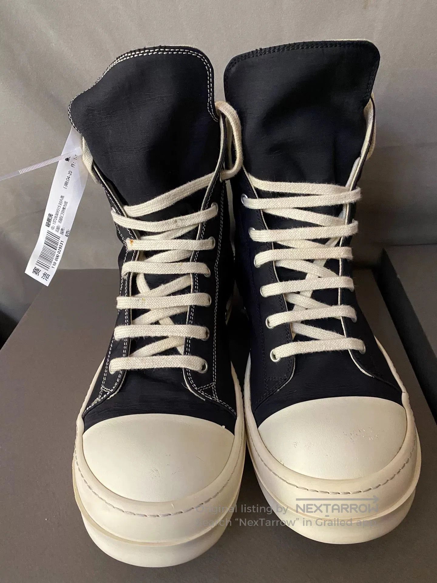 Rick Owens rick owens high. Size US 8.5 / EU 41-42 - 2 Thumbnail