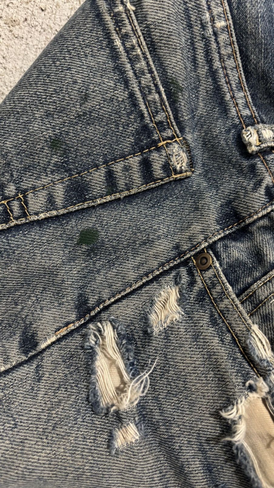 Jun Takahashi × Undercover Undercover SS2005 But Beautiful ll 60 Denim Size US 32 / EU 48 - 13 Thumbnail
