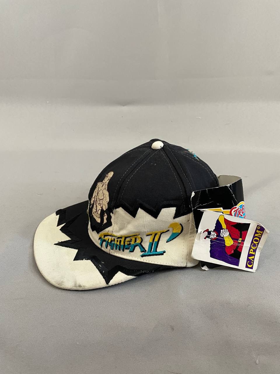 Vintage Street Fighter 2 Capcom Cap Vintage 1990s Size ONE SIZE - 3 Thumbnail