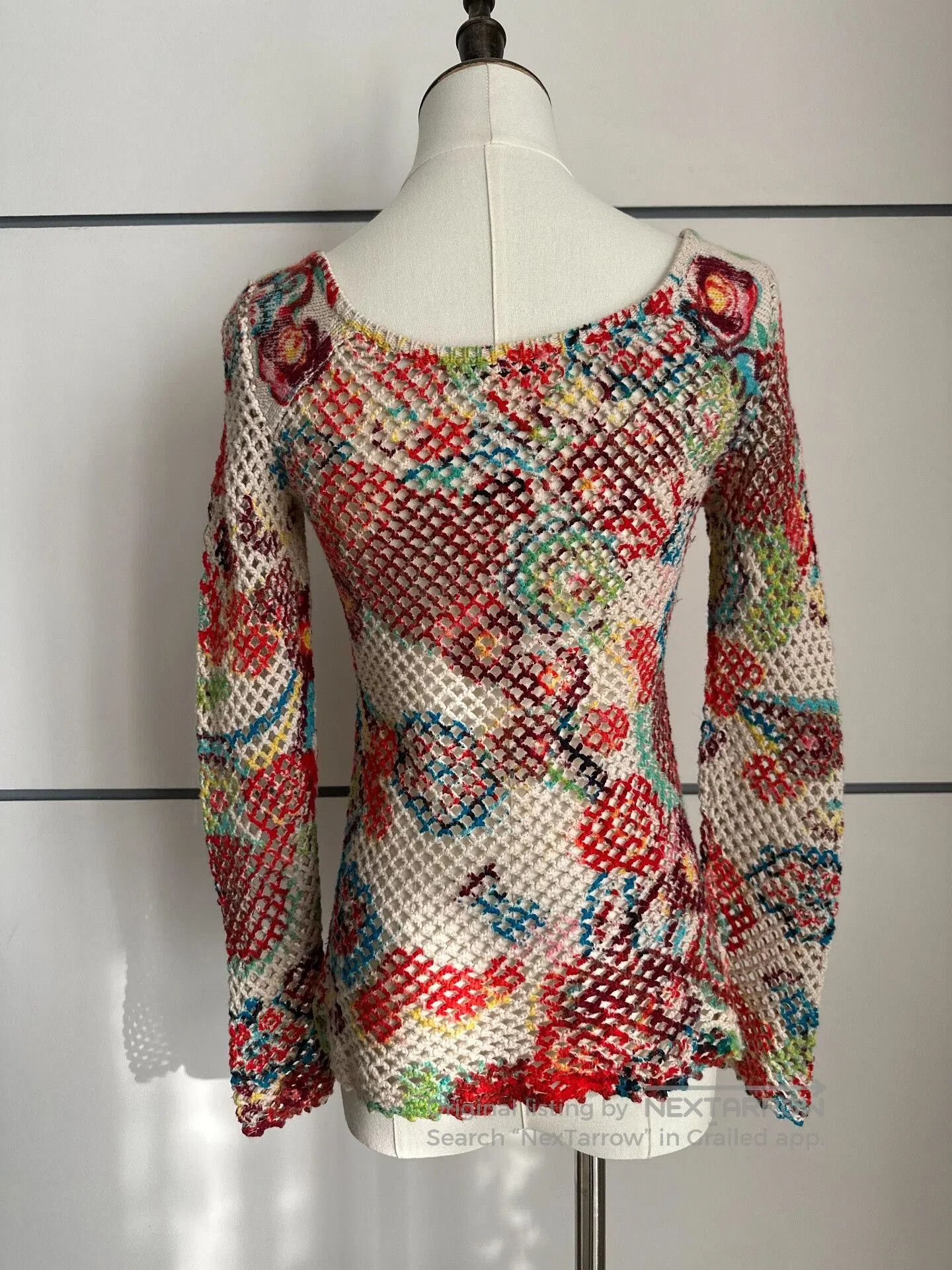 Issey Miyake Issey Miyake Colorful Knit Sweater. Size S / US 4 / IT 40 - 1 Thumbnail