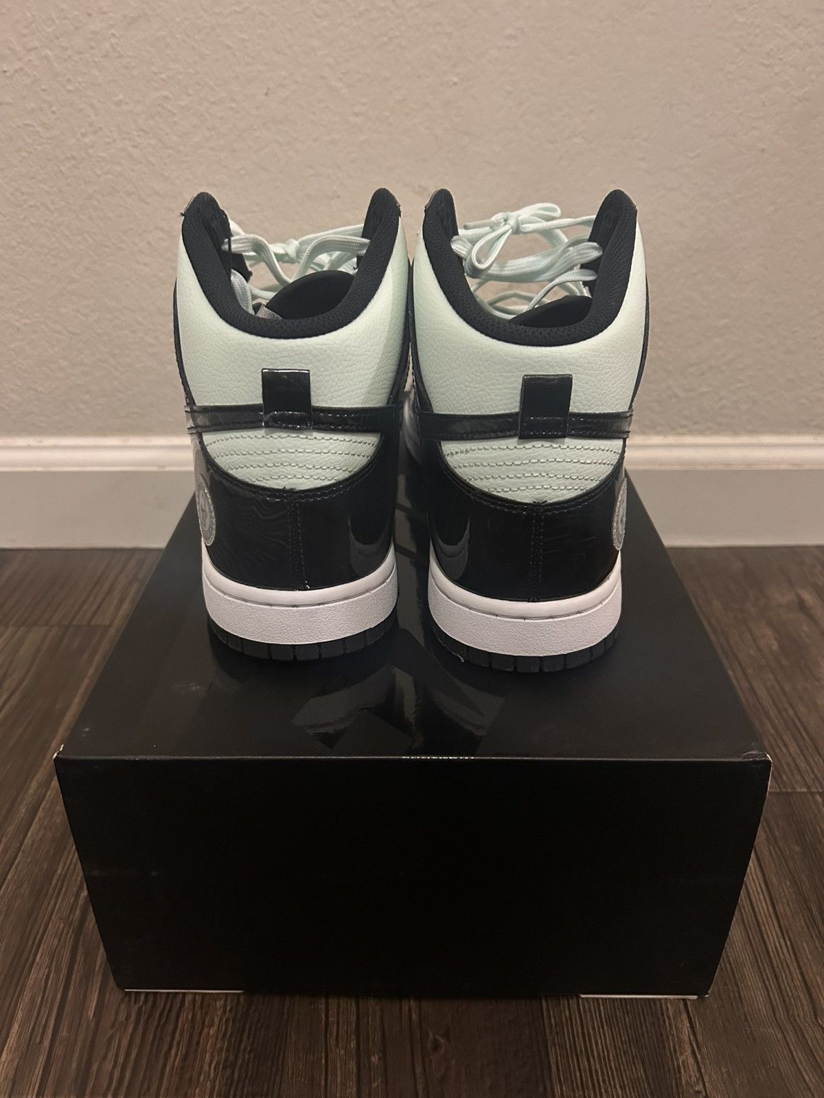 Nike Nike Dunks High - barely green and black Size US 10 / EU 43 - 3 Thumbnail