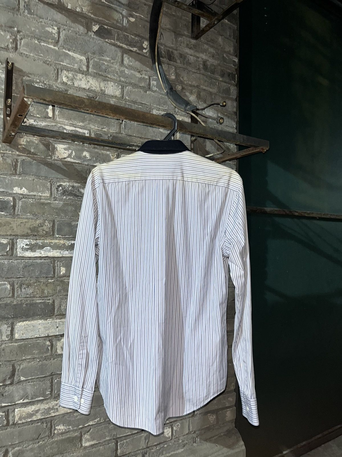 Comme des Garcons Homme Deux COMME des GARÇONS Homme Deux Striped Shirt Size US S / EU 44-46 / 1 - 3 Thumbnail
