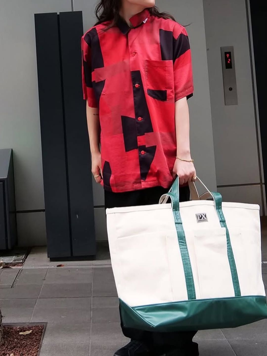 Carhartt Carhartt WIP S/S Geo Shirt – Geo Print / Red Size US L / EU 52-54 / 3 - 9 Thumbnail