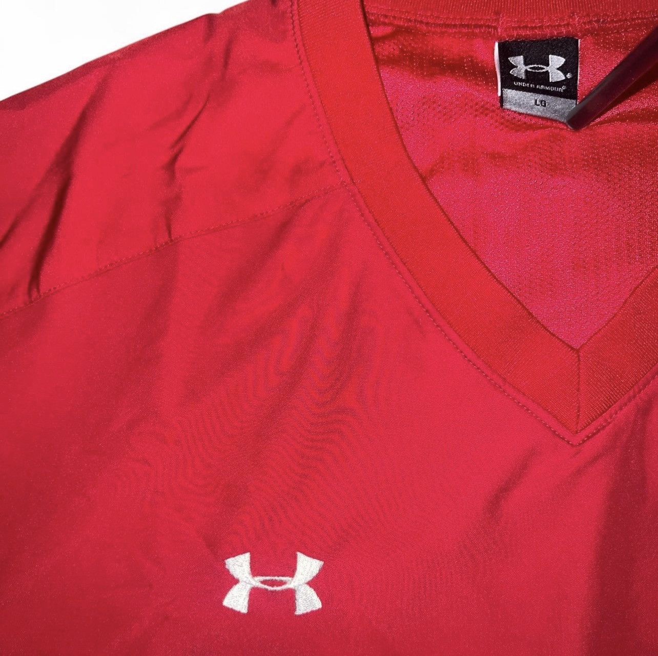Under Armour Under Armour red windbreaker jacket Size US L / EU 52-54 / 3 - 2 Thumbnail