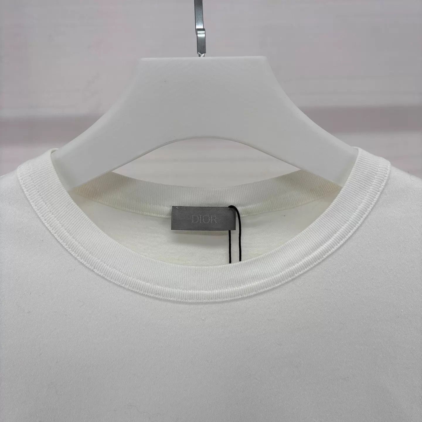 Dior Dior 24SS White Logo Short Sleeve Tee L Size L / US 10 / IT 46 - 3 Thumbnail