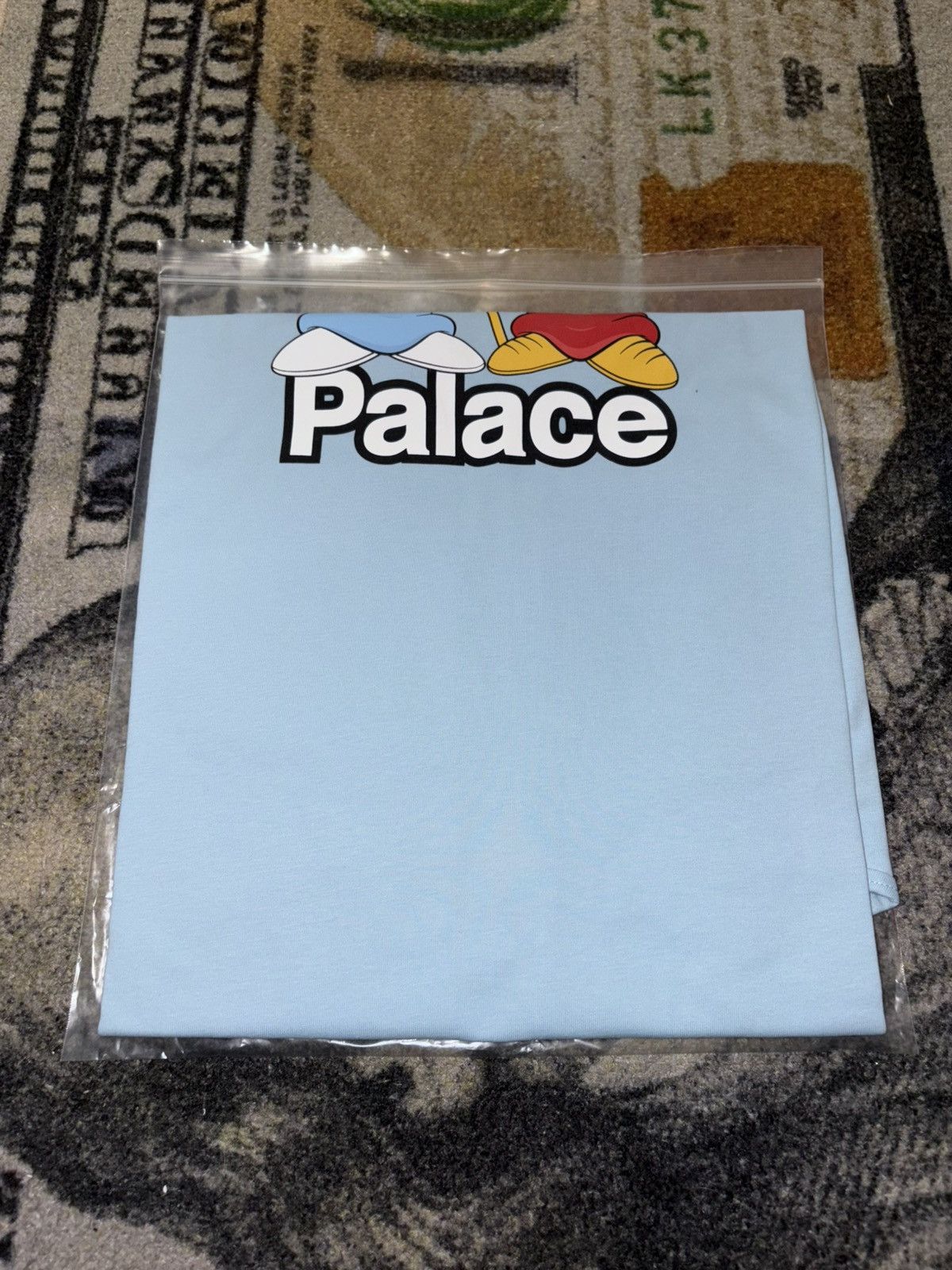 Palace Palace Right and Wrong T-Shirt Skyline Blue Size US XL / EU 56 / 4 - 3 Thumbnail