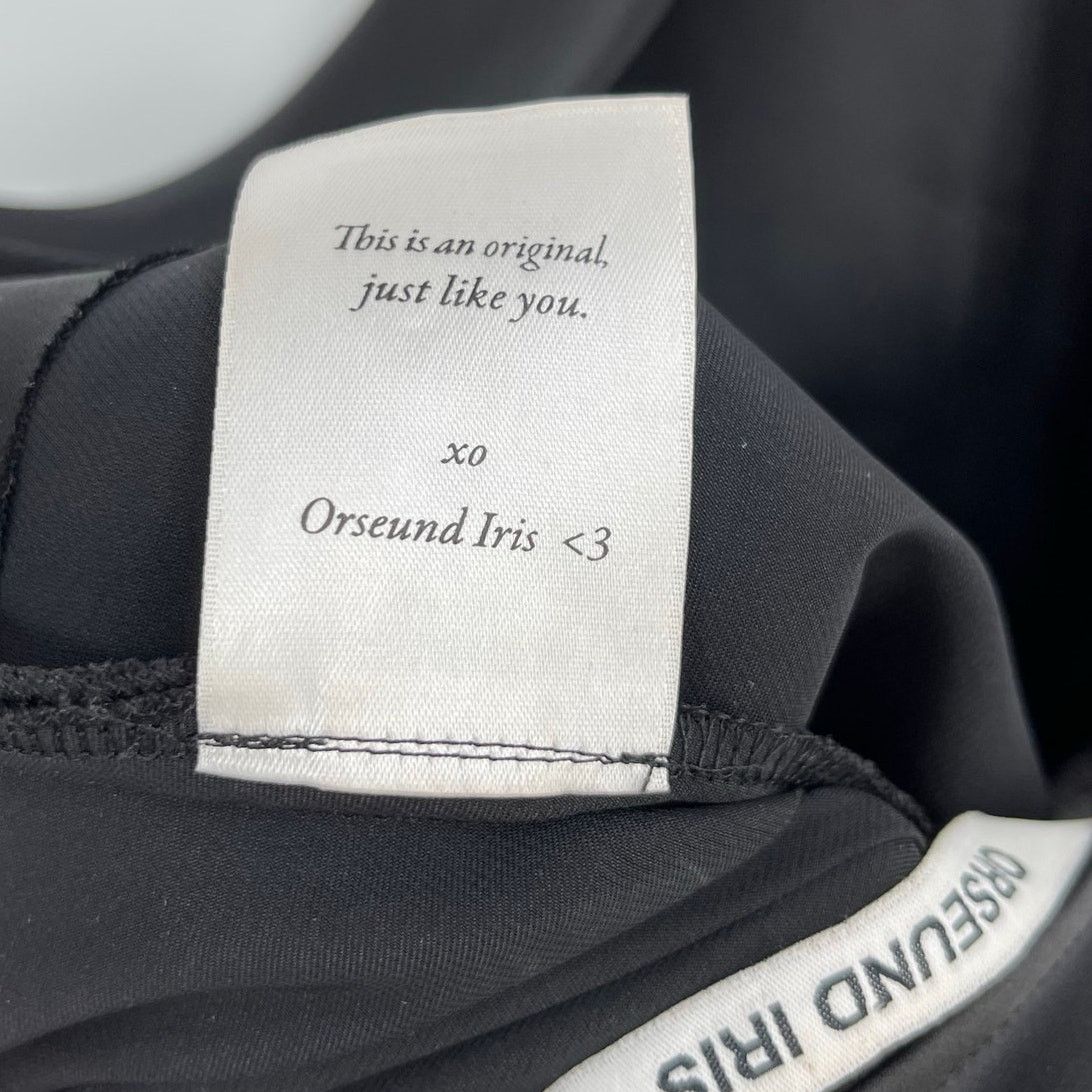 Orseund Iris Orseund Iris | Drawstring Dress in Black Ruched Mini Dress S Size S / US 4 / IT 40 - 14 Thumbnail