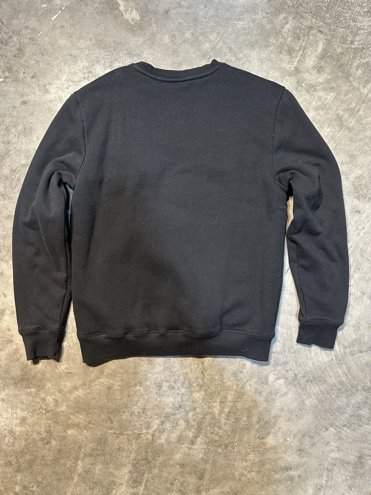 Vintage Black Vintage Sweatshirt Size US M / EU 48-50 / 2 - 2 Thumbnail