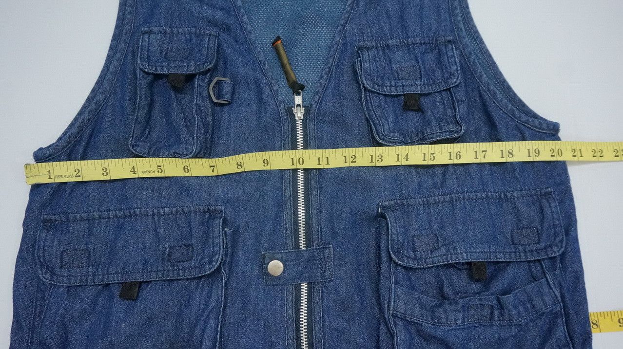 Japanese Brand NEPUCA Japan Light Denim Vest Size US S / EU 44-46 / 1 - 6 Thumbnail