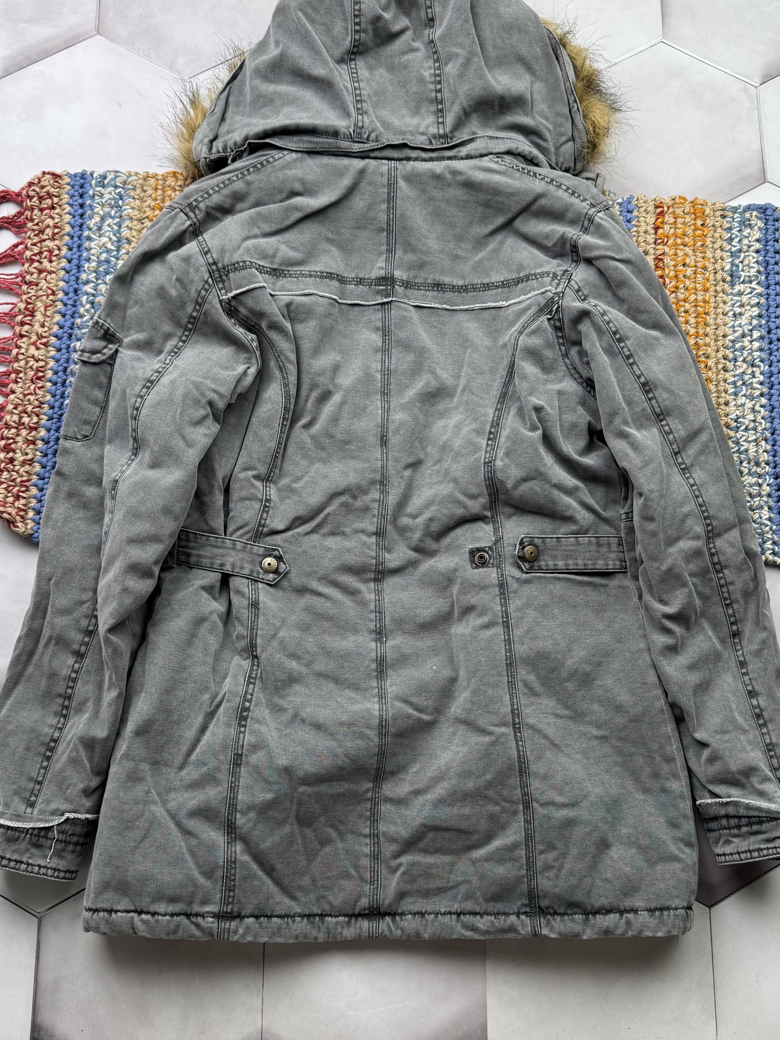 Japanese Brand Vintage Washed Jacket (E4) Size L / US 10 / IT 46 - 7 Thumbnail