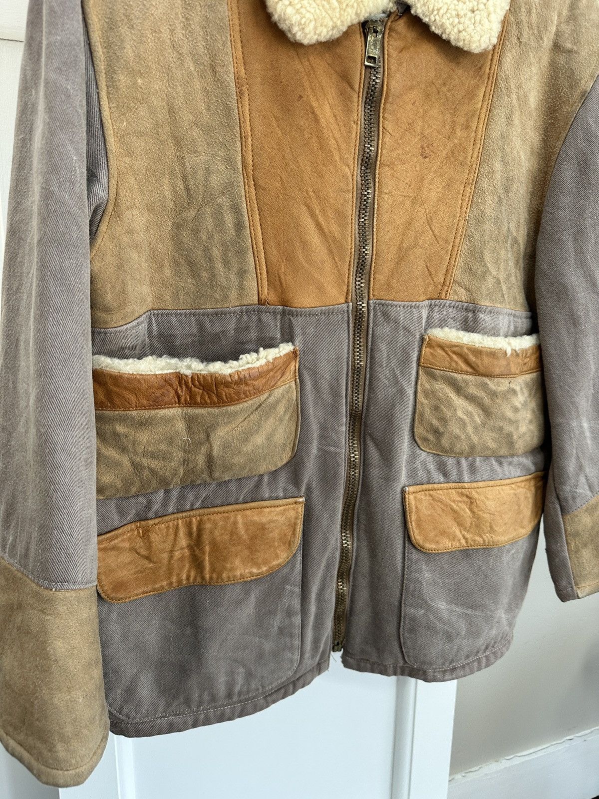 Other Sherpa Sheepskin Vintage Jacket Size US S / EU 44-46 / 1 - 4 Thumbnail
