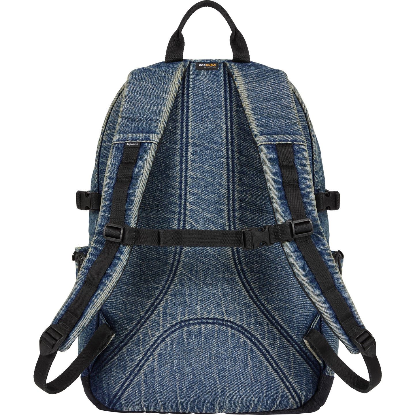 Supreme SUPREME FW25 'Washed Indigo' DENIM BACKPACK OS Size ONE SIZE - 9 Thumbnail