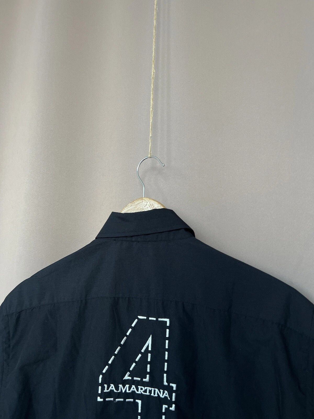 La Martina La Martina 4 Argentina Button Short Sleeve Black Size M Size US M / EU 48-50 / 2 - 8 Thumbnail