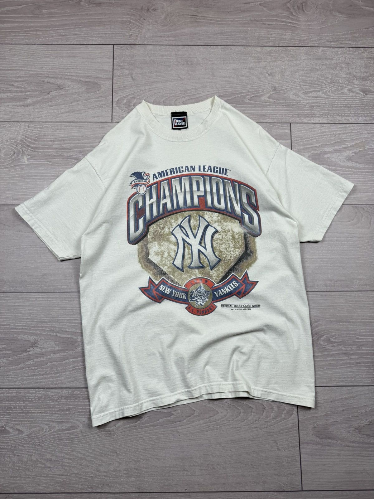 MLB NY Yankees VTG Pro Player 1998 Champions Clubhouse T shirt Size US L / EU 52-54 / 3 - 1 Thumbnail