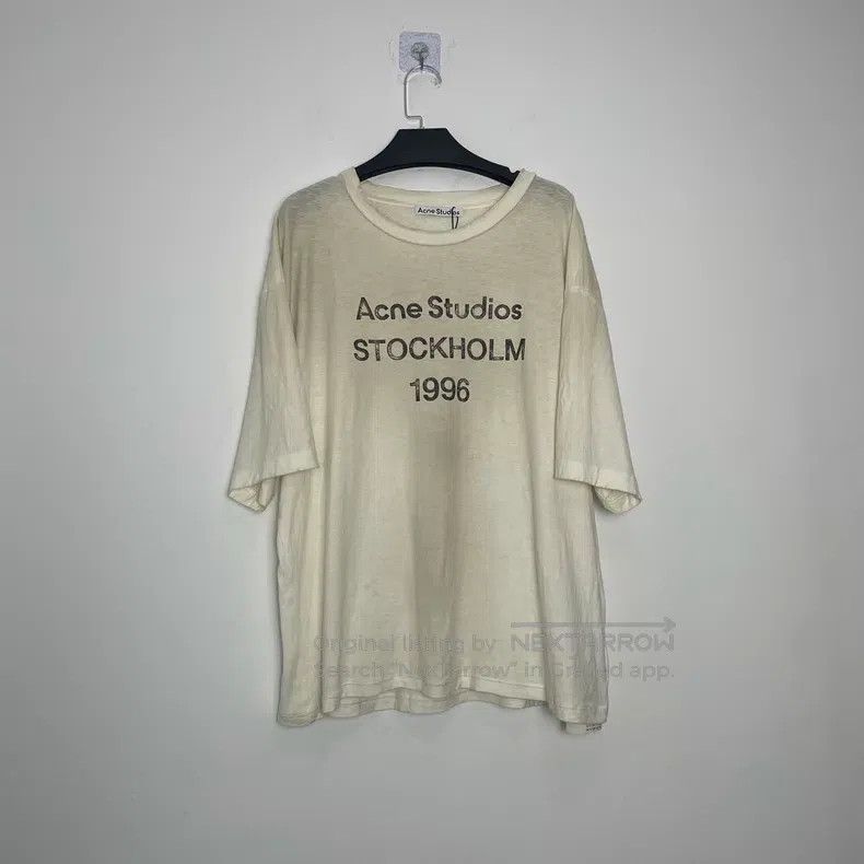 Acne Studios Acne Studios 1996 series logo loose vintage distressed spr Size US L / EU 52-54 / 3 - 1 Thumbnail