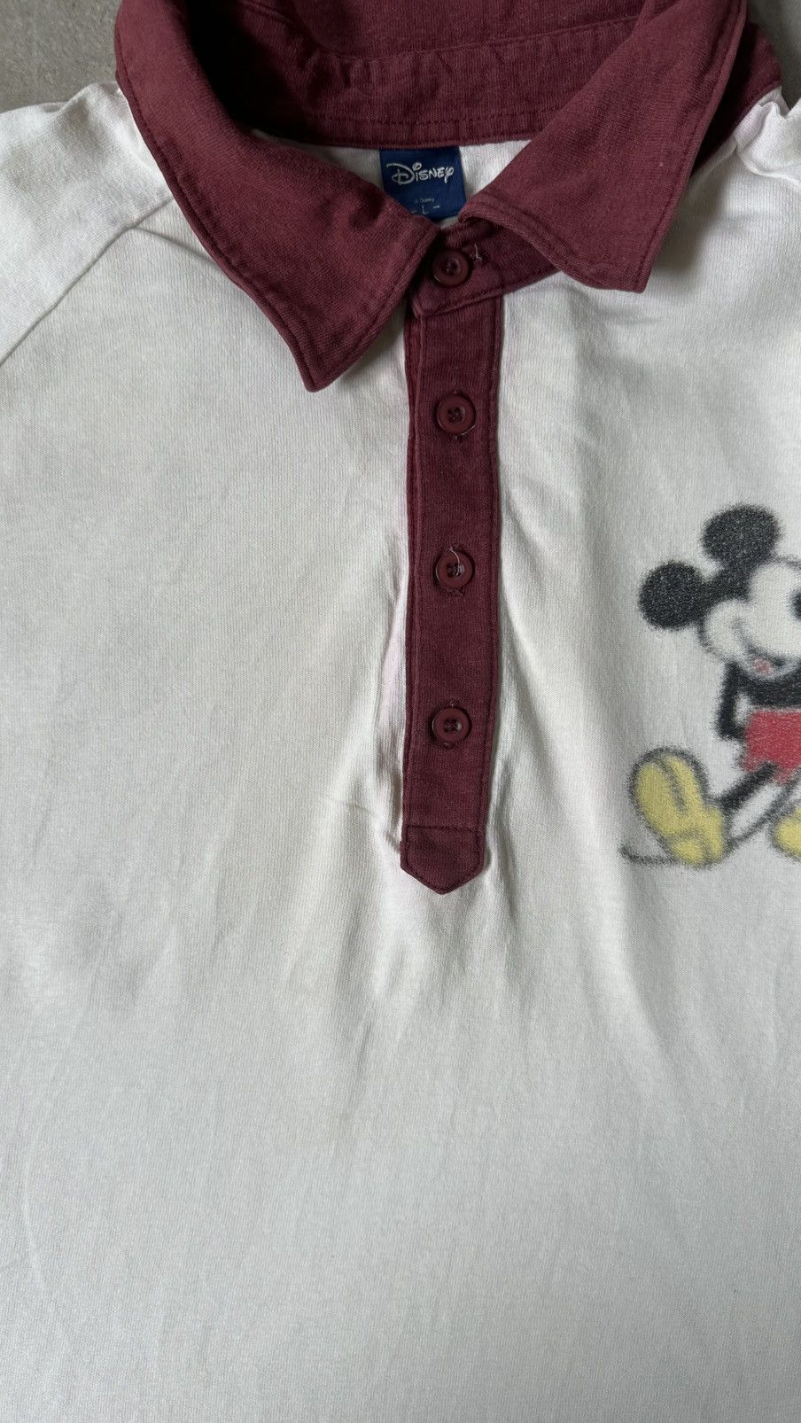 Disney VINTAGE MICKEY POLO TEE Size US M / EU 48-50 / 2 - 3 Thumbnail