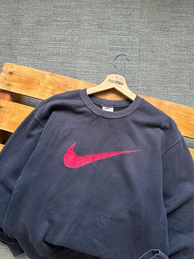 Nike VINTAGE NIKE CRAYON BIG SWOOSH Size US XL / EU 56 / 4 - 2 Thumbnail