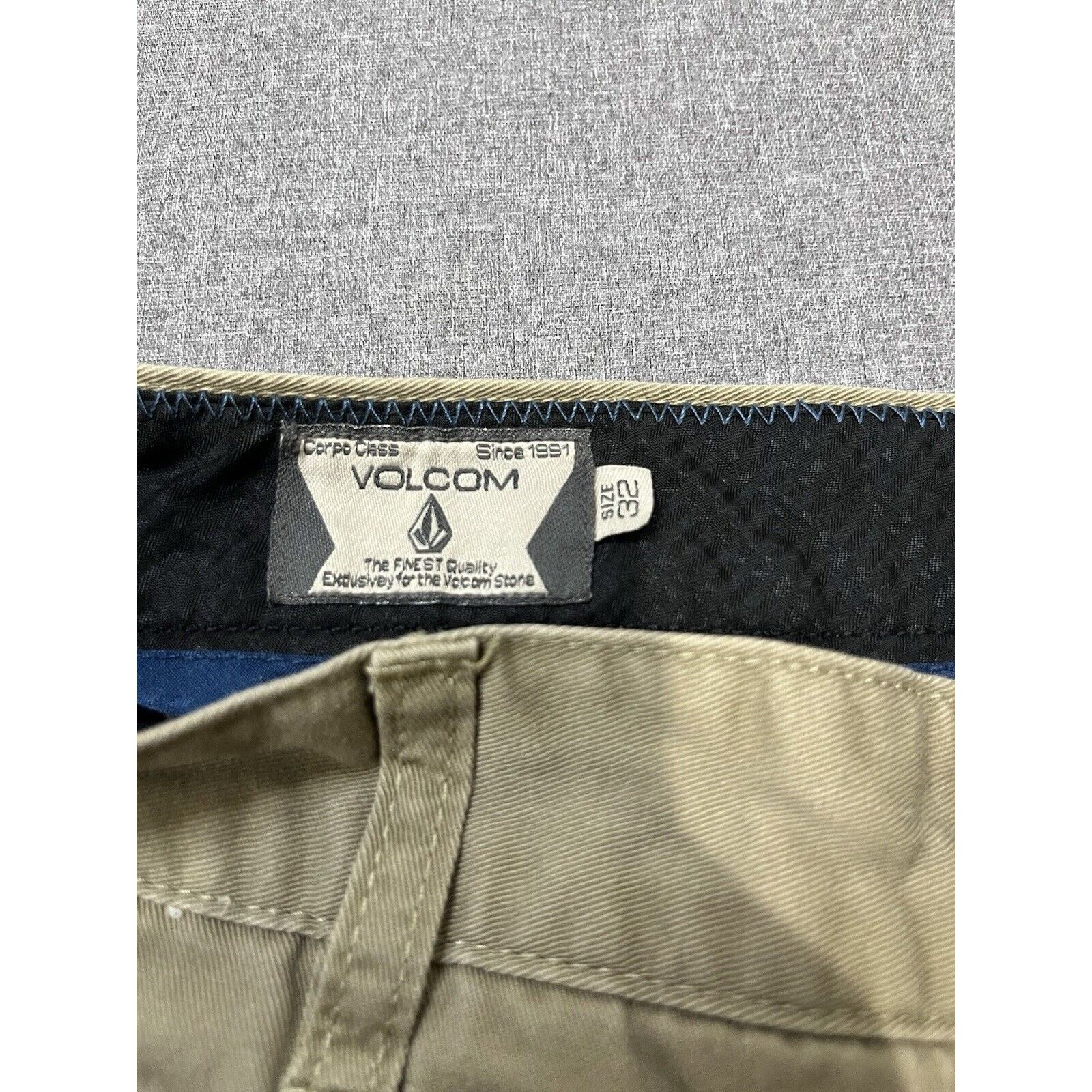 Volcom Volcom Chino Shorts Mens 32 Beige Khaki Golf Skater light Size US 32 / EU 48 - 4 Thumbnail