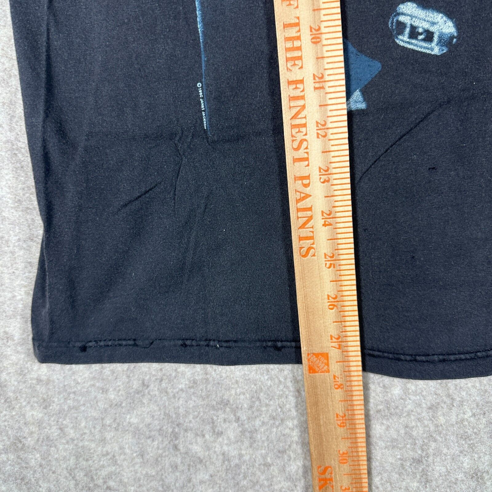 Hanes Vintage Janet Jackson 1814 Tour Shirt Single Stitch Tee XL Size US XL / EU 56 / 4 - 9 Thumbnail